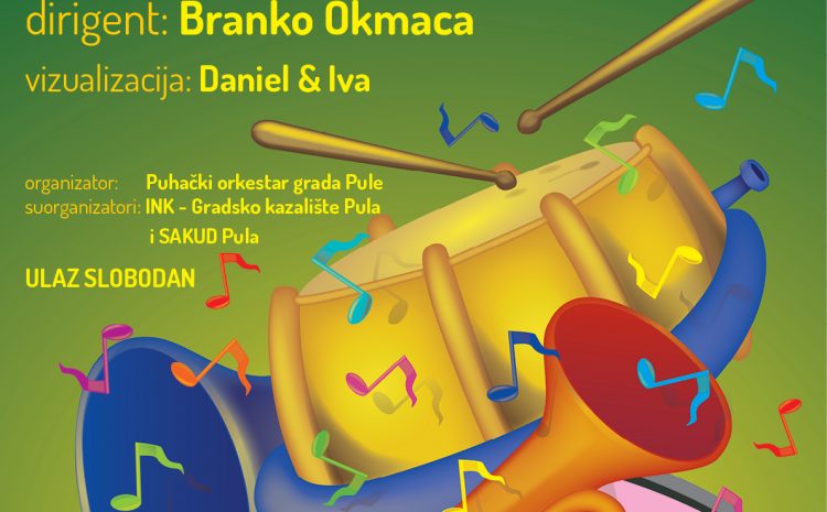 Puhački orkestar grada Pule – Blagdanski koncert
