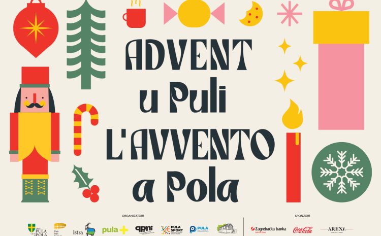  Javni poziv za dostavu ponude za zakup kućice za obavljanje ugostiteljske djelatnosti i djelatnosti trgovine tijekom održavanja manifestacije „Advent u Puli – avvento a Pola“.